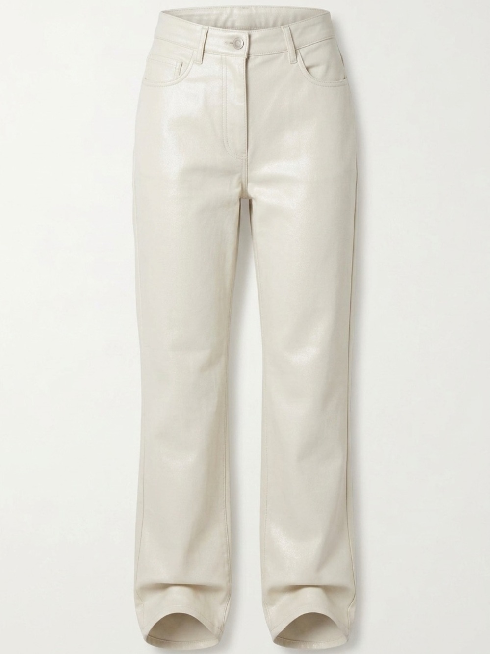 Wilfred White Straight-Leg Pants